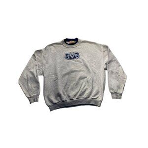 Vintage top stitch heart sweater #7169